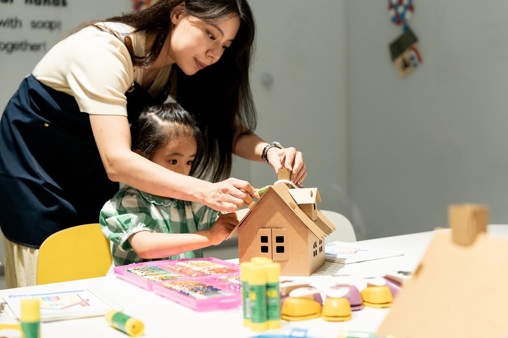 Hands-on art and craft activity